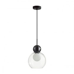 Подвесной светильник ODEON LIGHT MODERN Blacky, Черный, 5 Вт, 5021/1 - фото 739583