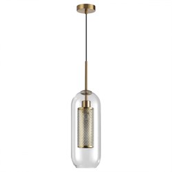 Подвесной светильник ODEON LIGHT PENDANT CLOCKY, Бронза, 40 Вт, 4940/1 - фото 741380