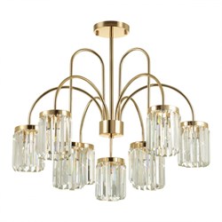 Подвесной светильник ODEON LIGHT CLASSIC VASSA, Золотой, 40 Вт, 4987/9C - фото 741433