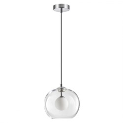 Подвесной светильник ODEON LIGHT PENDANT LOSTAR, Хром, 40 Вт, 4955/1 - фото 742311