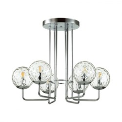 Подвесной светильник ODEON LIGHT MODERN VERASA, Хром, 40 Вт, 4982/6C - фото 743631