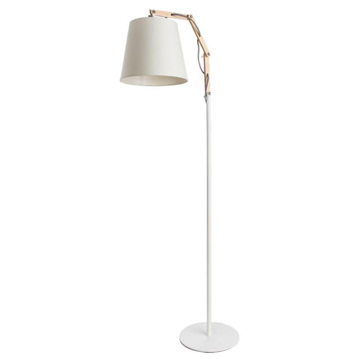 Торшер ARTE Lamp A5700PN-1WH - фото 756109