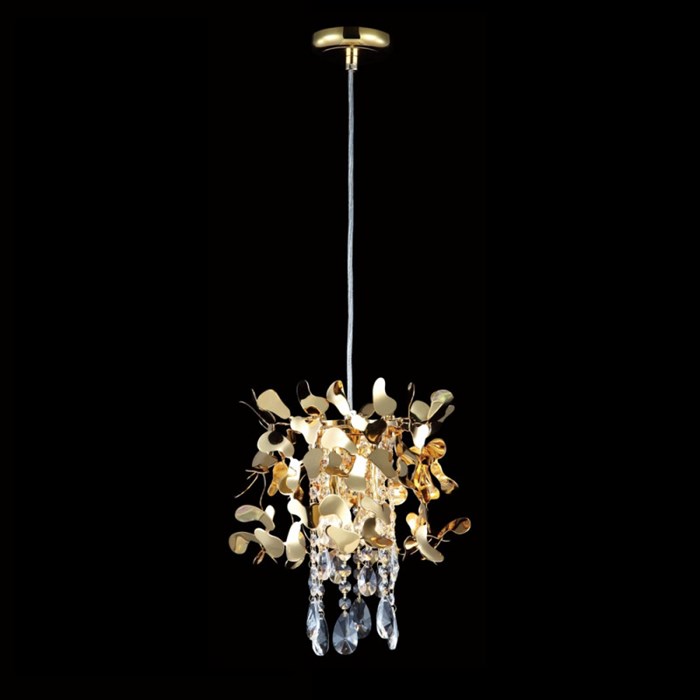 Подвесная люстра Crystal Lux ROMEO SP2 GOLD D250 - фото 758463