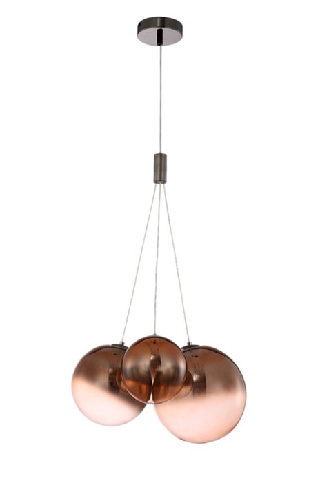 Подвесной светильник Crystal Lux ELCHE SP3 COPPER - фото 837822