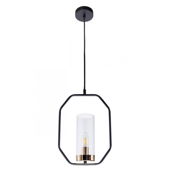 Подвесной светильник ARTE Lamp A7004SP-1BK - фото 843934