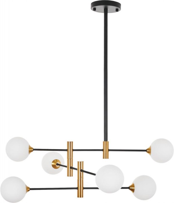 Люстра на штанге MyFar MR1110-6C - фото 847549