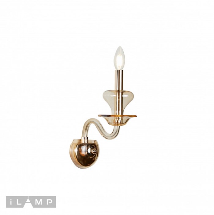 Бра iLamp W9448-1 Gold - фото 873816