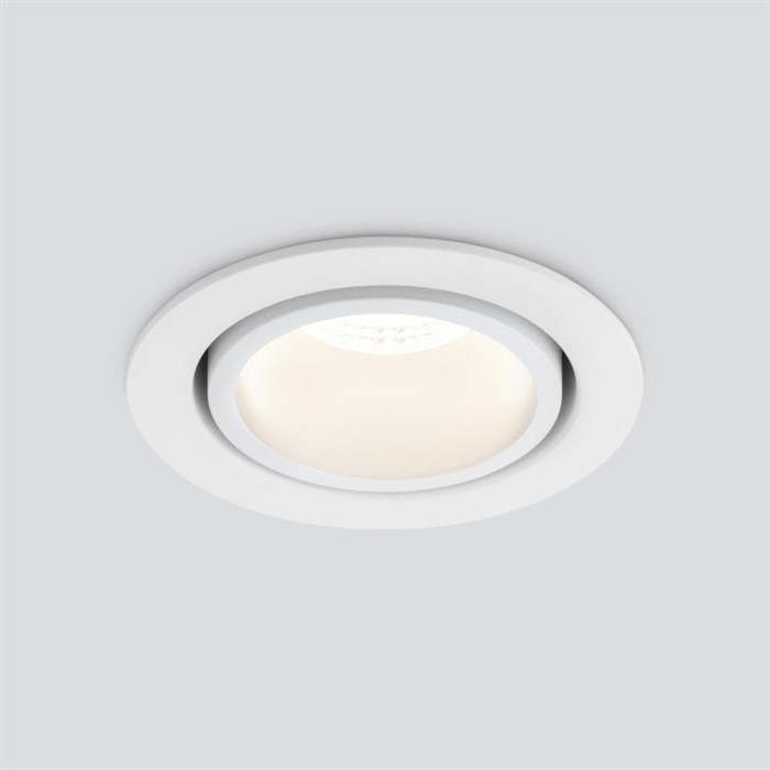 Встраиваемый светильник Elektrostandard 15267/LED 7W 4200K WH/WH белый/белый - фото 885052