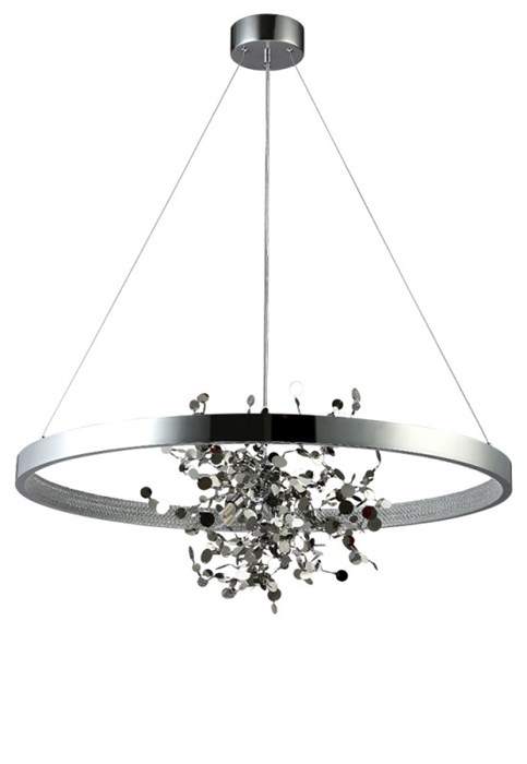 Подвесная люстра Crystal Lux GARDEN SPLED+4 D800 CHROME - фото 899635