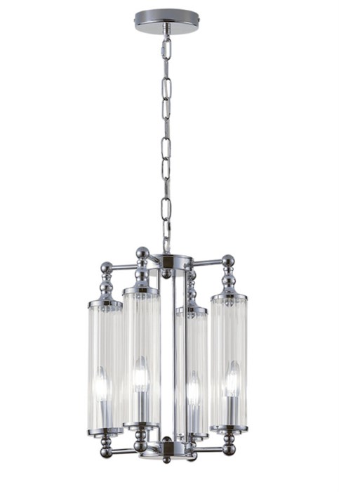 Подвесная люстра Crystal Lux TOMAS SP4 CHROME - фото 899640