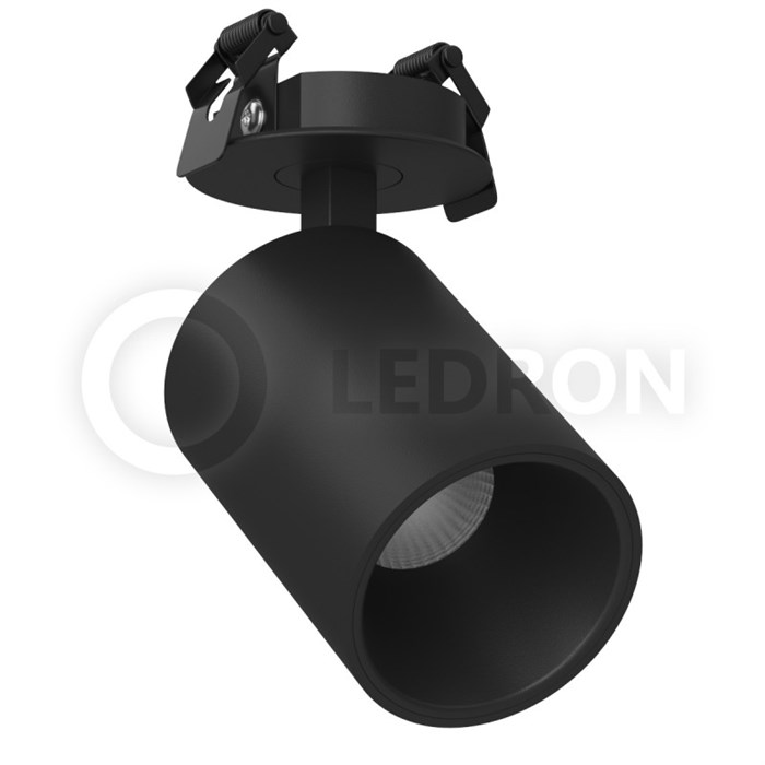 Встраиваемый светильник LeDron MJ-1077 Black - фото 912495