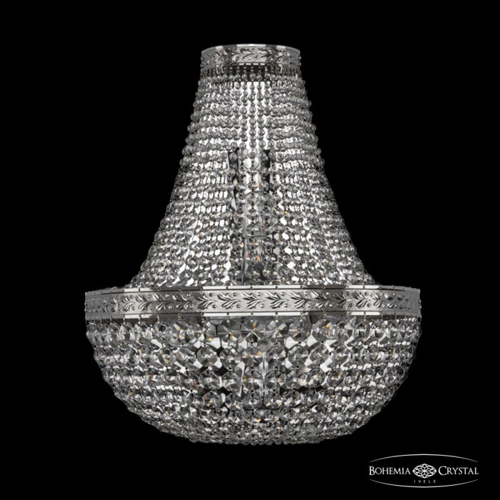 Бра Bohemia Ivele Crystal 19111B/H1/35IV Ni - фото 919500