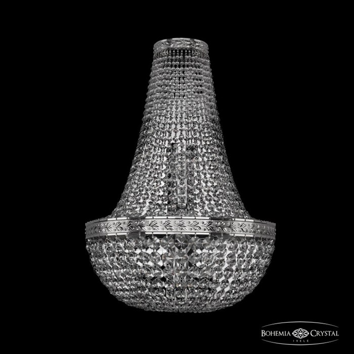 Бра Bohemia Ivele Crystal 19111B/H2/35IV Ni - фото 919501