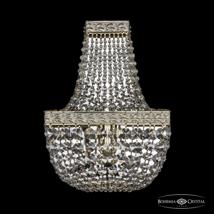 Бра Bohemia Ivele Crystal 19112B/H1/20IV GW - фото 919512