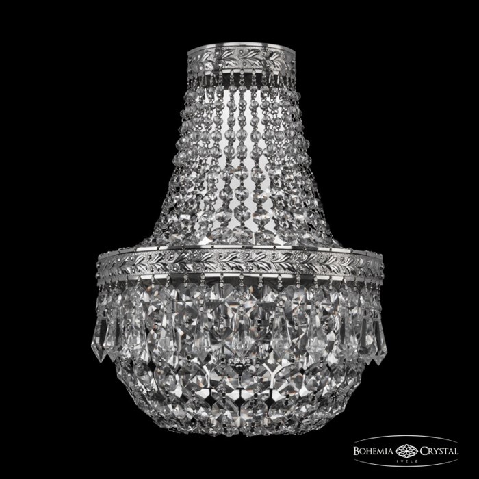 Бра Bohemia Ivele Crystal 19011B/H1/20IV Ni - фото 919534