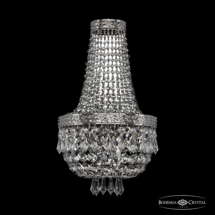 Бра Bohemia Ivele Crystal 19271B/H2/20IV Ni - фото 919558