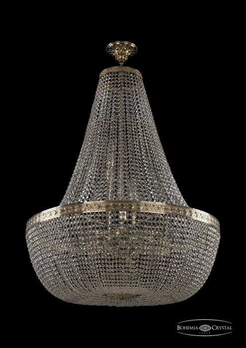 Люстра на штанге Bohemia Ivele Crystal 19051/H2/80IV G - фото 919688