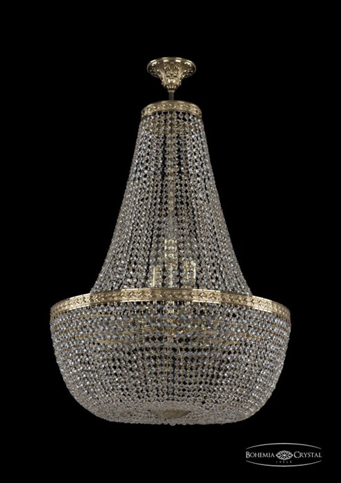 Люстра на штанге Bohemia Ivele Crystal 19051/H2/55IV G - фото 919690