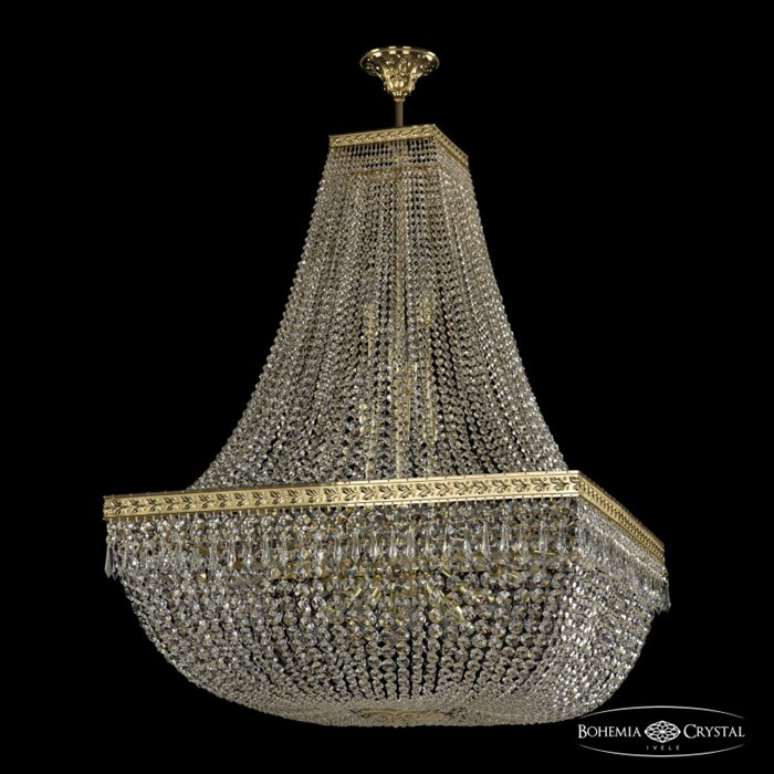 Люстра на штанге Bohemia Ivele Crystal 19012/H2/80IV G - фото 919804