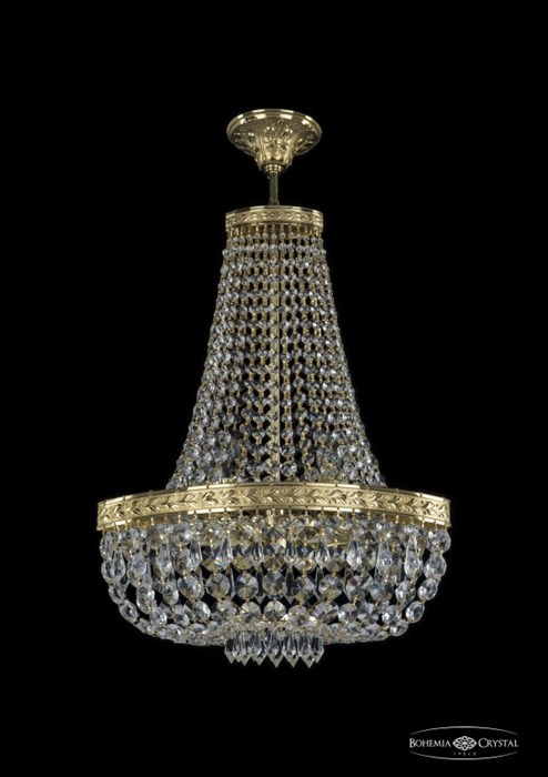 Люстра на штанге Bohemia Ivele Crystal 19273/H2/35IV G - фото 919878