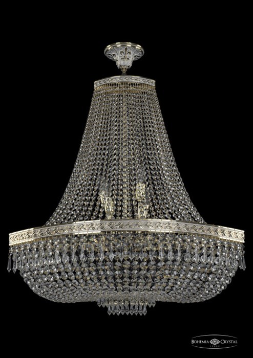 Люстра на штанге Bohemia Ivele Crystal 19273/H2/80IV GW - фото 919887