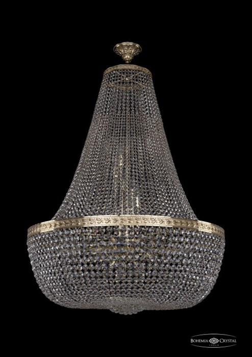 Люстра на штанге Bohemia Ivele Crystal 19281/H2/90IV G - фото 919904