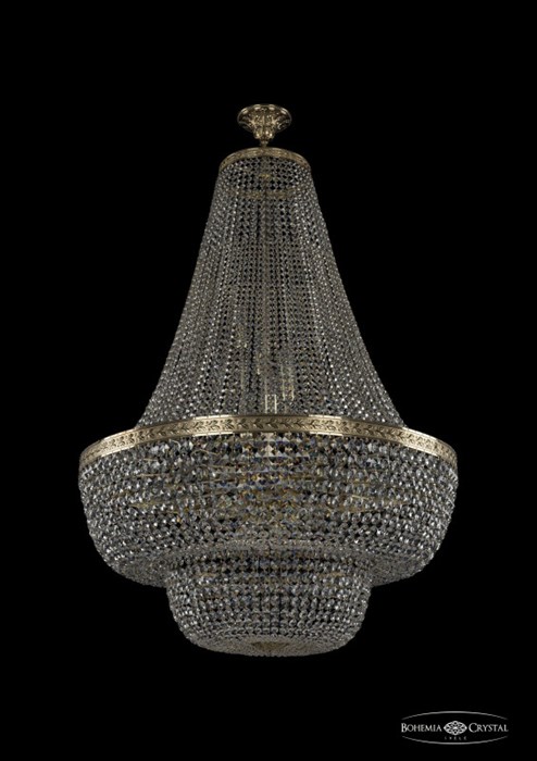 Люстра на штанге Bohemia Ivele Crystal 19101/H2/90IV G - фото 920090