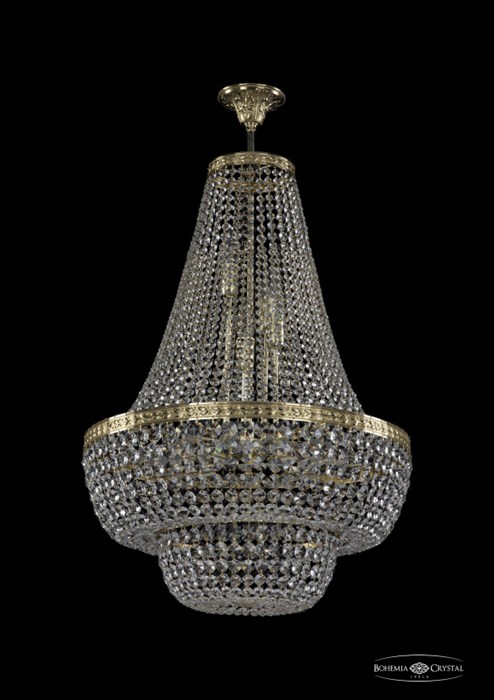 Люстра на штанге Bohemia Ivele Crystal 19101/H2/55IV G - фото 920091