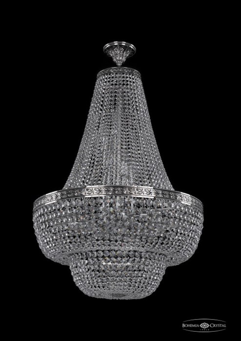 Люстра на штанге Bohemia Ivele Crystal 19101/H2/70IV NB - фото 920093