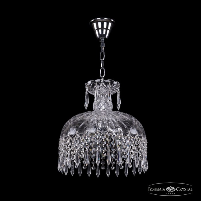 Подвесная люстра Bohemia Ivele Crystal 14781/30 Ni Drops - фото 920160