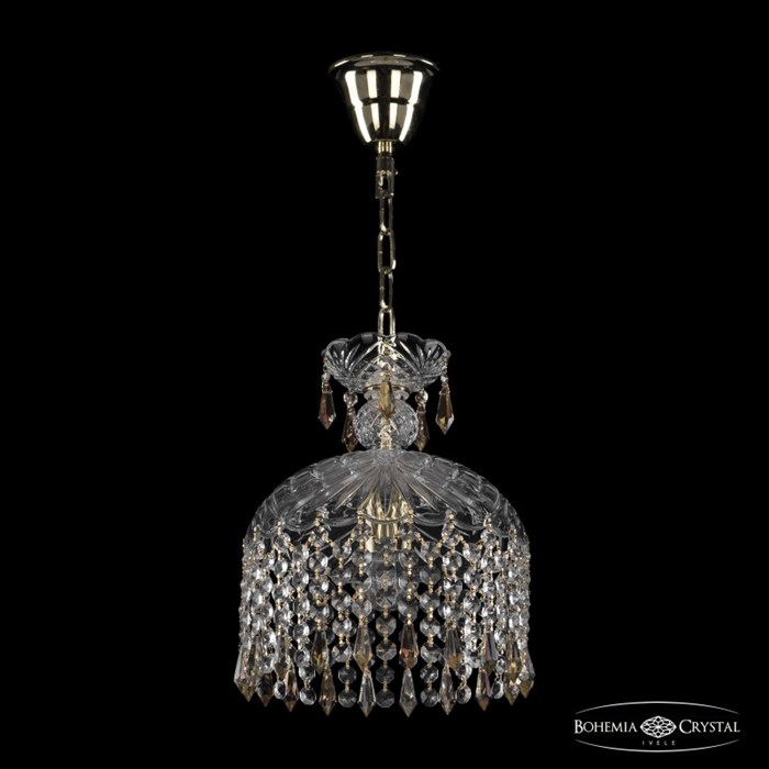 Подвесная люстра Bohemia Ivele Crystal 14781/22 G Drops K801 - фото 920289