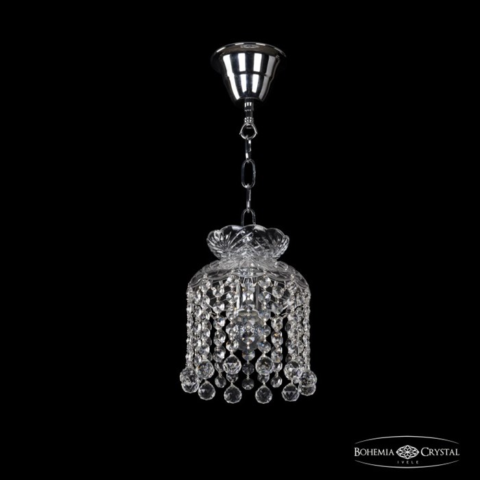 Подвесная люстра Bohemia Ivele Crystal 14781/15 Ni Balls - фото 920304