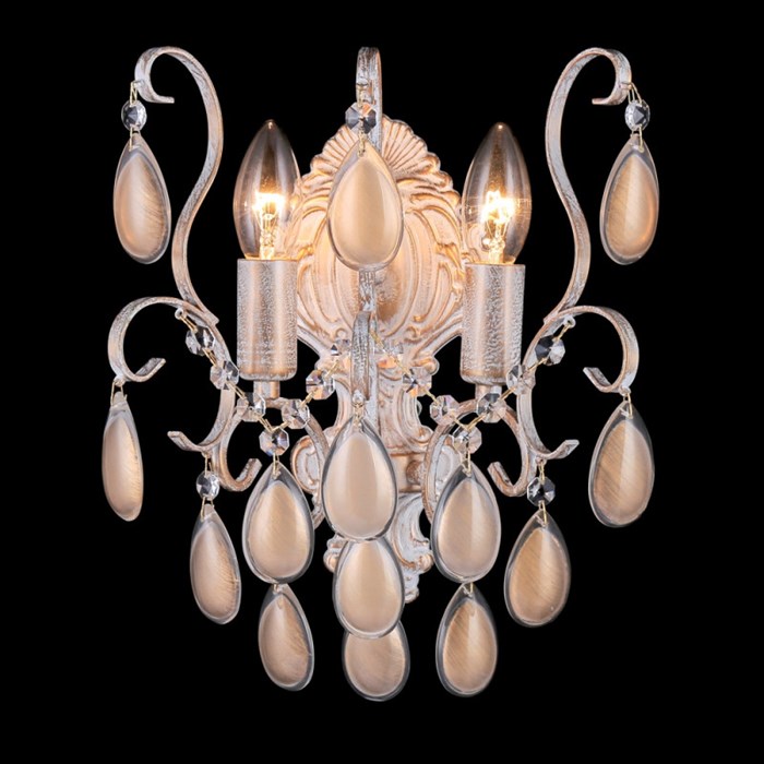 Бра Crystal Lux SEVILIA AP2 GOLD - фото 924552