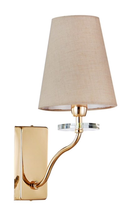 Бра Crystal Lux ARMANDO AP1.1 GOLD - фото 934258