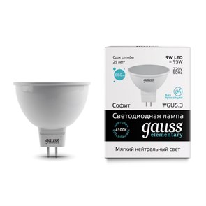 Светодиодная лампа Gauss 13529 9 Вт