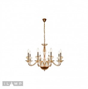 {{photo.Alt || photo.Description || 'Подвесная люстра iLamp P9448-8 Gold'}}