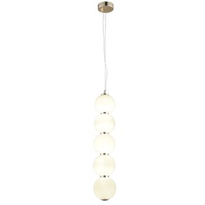 {{photo.Alt || photo.Description || 'Подвесная люстра Natali Kovaltseva LED LAMPS 81100/5C GOLD WHITE'}}