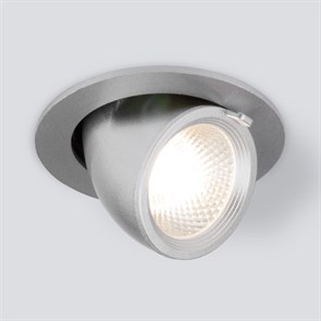 {{photo.Alt || photo.Description || 'Встраиваемый светильник Elektrostandard 9918 LED 9W 4200K серебро'}}