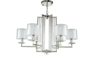 {{photo.Alt || photo.Description || 'Подвесная люстра Crystal Lux NICOLAS SP-PL6 NICKEL/WHITE'}}