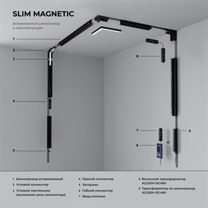 {{photo.Alt || photo.Description || 'Подвод питания Elektrostandard Slim Magnetic Гибкий коннектор 85099/00'}}