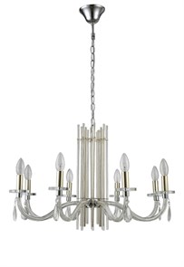 {{photo.Alt || photo.Description || 'Подвесная люстра Crystal Lux AURELIO SP8 GOLD+CHROME/TRANSPARENT'}}