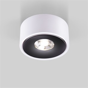 {{photo.Alt || photo.Description || 'Накладной светильник Elektrostandard Glide 8W белый/черный (25100/LED)'}}