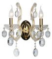 Бра Crystal Lux HOLLYWOOD AP2 GOLD - фото 767999