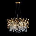 Подвесная люстра Crystal Lux ROMEO SP6 GOLD D600 - фото 768014