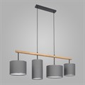 Подвесной светильник TK Lighting 4458 Deva Graphite - фото 771218