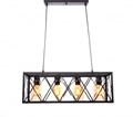 Подвесная люстра Lumina Deco LDP 11535-4 BK - фото 780367