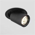 Встраиваемый светильник Elektrostandard 9917 LED 10W 4200K черный матовый - фото 881785