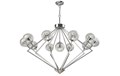 Подвесная люстра Crystal Lux FABRICIO SP11 CHROME/TRANSPARENTE - фото 882454