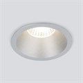 Встраиваемый светильник Elektrostandard 15266/LED 7W 4200K SL серебро - фото 885677