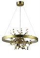 Подвесная люстра Crystal Lux GARDEN SPLED+3 D600 GOLD - фото 894696